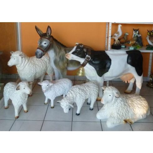 Tehén- 75cm-kolomppal