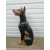 Kutya-Dobermann-ülő/90cm