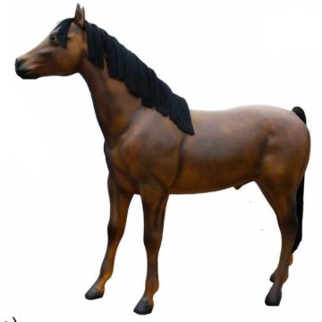 Ló-200cm-műszál sörénnyel