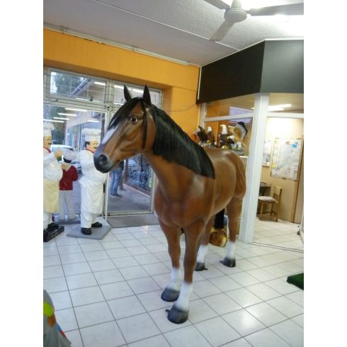 Ló-190cm-műszál sörénnyel