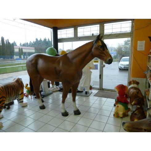 Ló-190cm-műszál sörénnyel