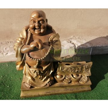 Buddha-kinai-ceruzatarto-bronz-arany