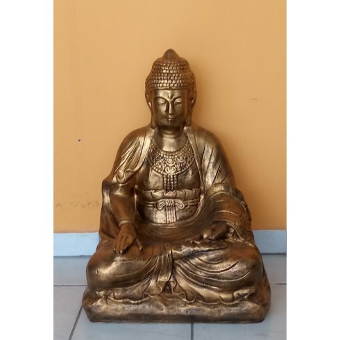 Buddha-thai-lotuszulesben-60-cm-bronz-arany
