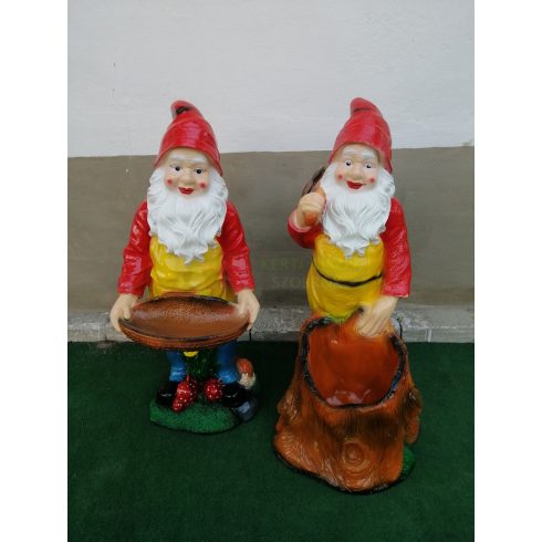Kerti törpe-virágtartó-Favágó-78cm