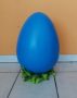 Húsvéti tojás- 52cm-füvön-kék