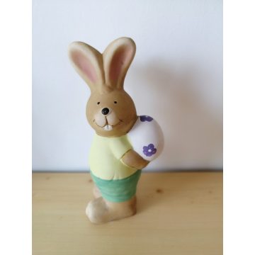Nyúl- 20cm-áll-tojással-fiú
