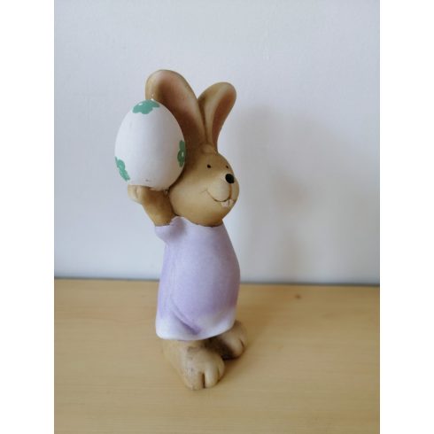 Nyúl- 20cm-áll-tojással-lány