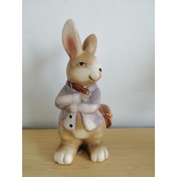 Nyúl- 21cm-táskával-Fiú