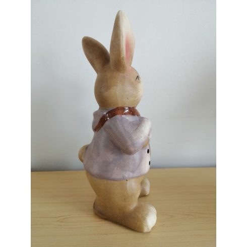 Nyúl- 21cm-táskával-Fiú