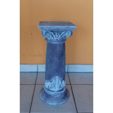 Kerámia-Oszlop-római motívummal/K-10/terrakotta