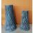 Kerámia-Oszlop-normál mini-34cm/kék