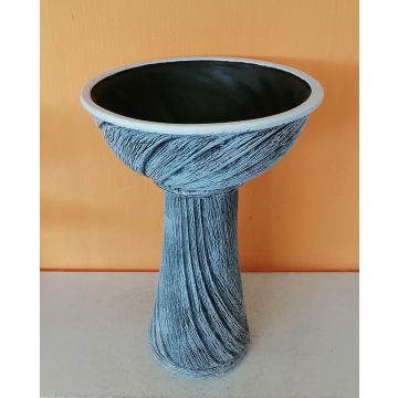 Kerámia-Oszlop-normál mini/mini tál-kék-47cm