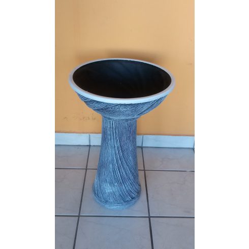 Kerámia-Oszlop-normál/Normál tállal-59cm-kék