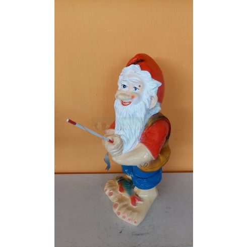Kerti törpe-Horgász/mezítlábas-47cm