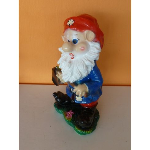Kerti törpe-30cm-Favágó/éneklő