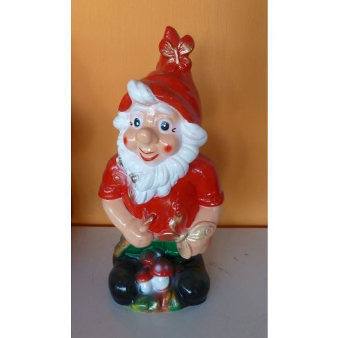 Kerti törpe-38cm-Lepkével