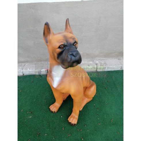 Kutya-Boxer-ülő-65cm