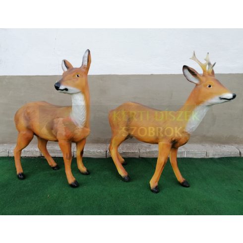 Őzbak-76 cm-előre néző