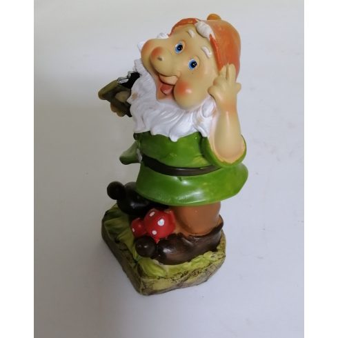 Kerti törpe-15cm-fűrésszel