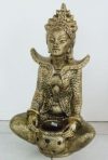 Buddha-tibeti-Csenrézi-vázával/antik arany Buddha-tibeti-Csenrézi-vázával/antik arany